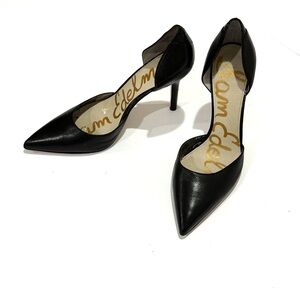 Vintage Sam Edelman Delilah Pointed Toe Leather Pumps